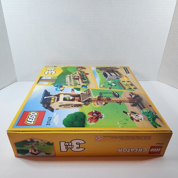 New Sealed Lego 31143 Creator 3 In 1 Birdhouse 476 Pc Block Set Beehive Park - Picture 11 of 11